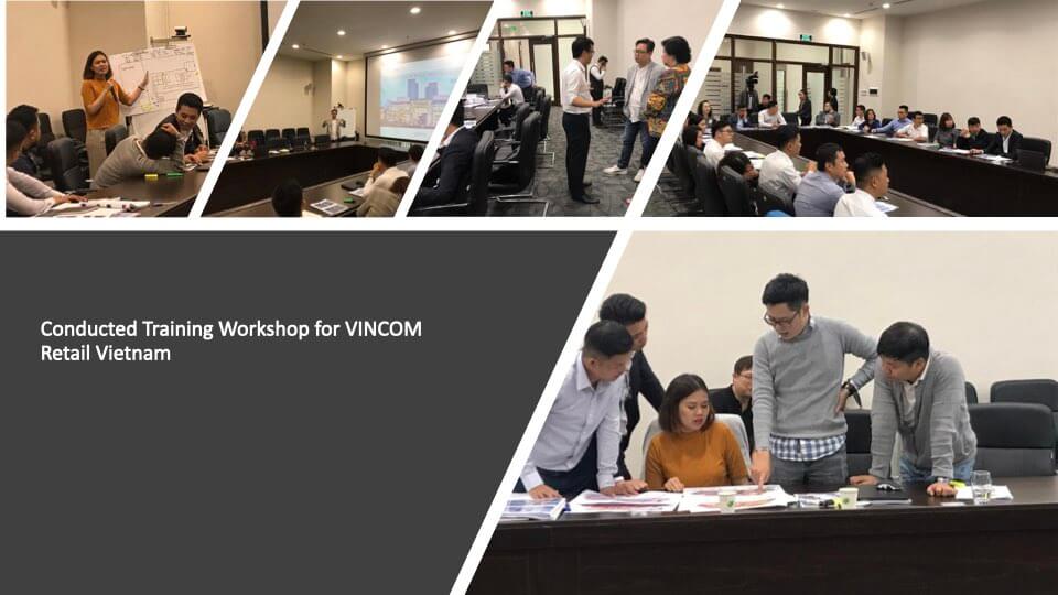 Retail Workshop Trainer invited by Vietnam Vincom Retail Group under Berjaya University, Jan 2020